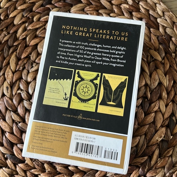 100 literary postcards bibliophilia by obvious state studio - Picture 3 of 4